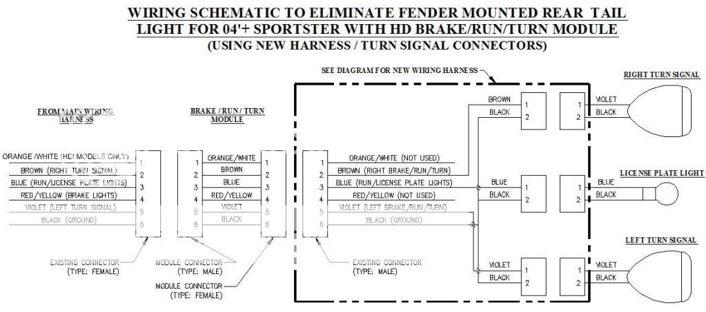 How-To: Rewire for the Removal of the Rear Fender Mounted Brake Light w